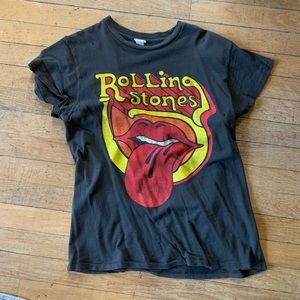 Madeworn Rolling Stones 1975 crew tee XS